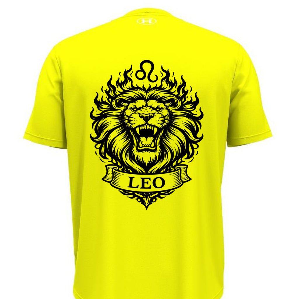 High-Vis Yellow/ Black - BACK