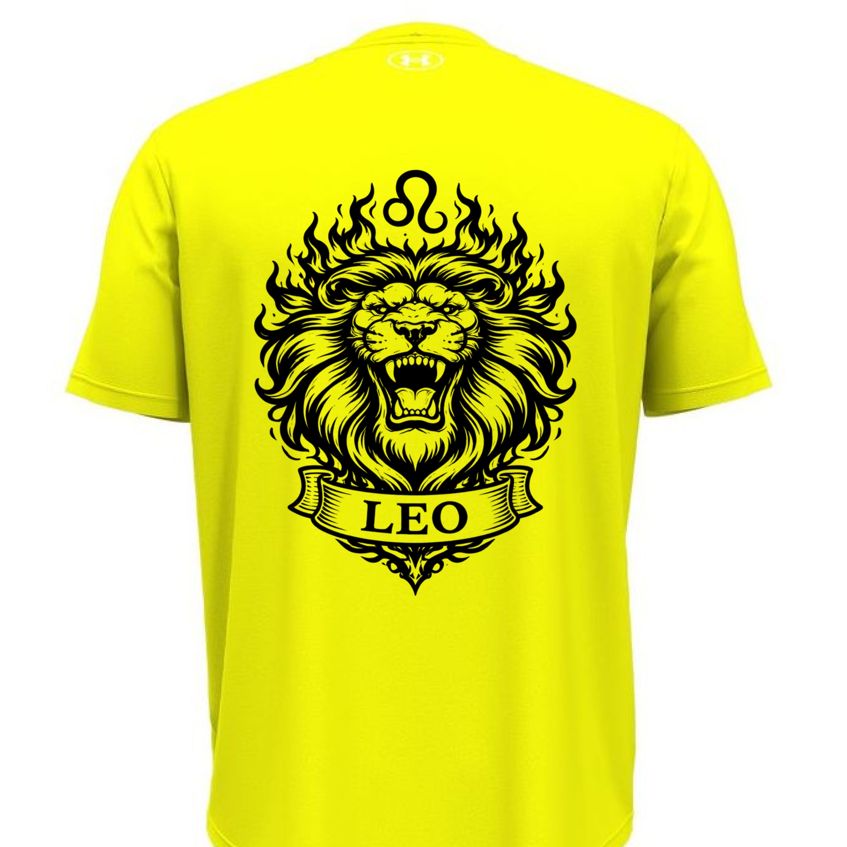 High-Vis Yellow/ Black - BACK
